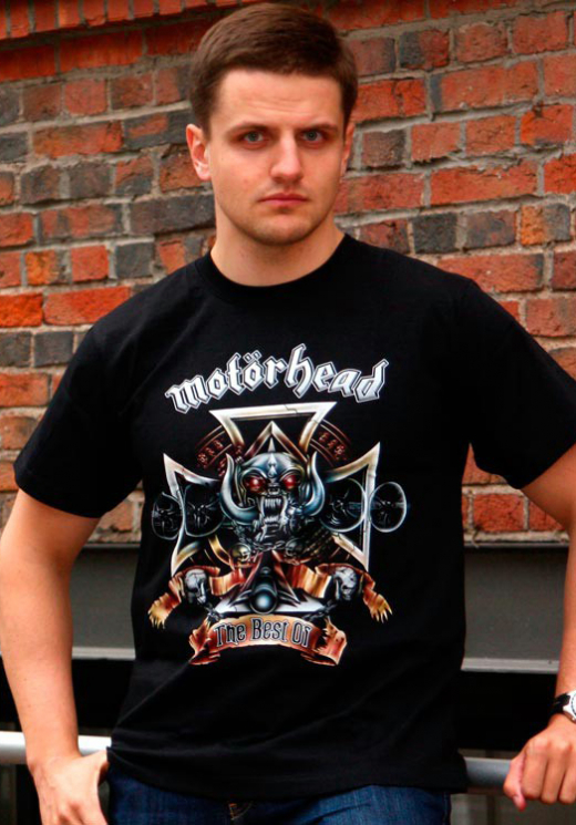 футболка motorhead the best of