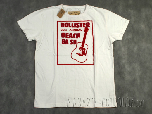 футболка hollister guitar