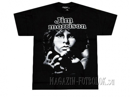 футболка jim morrison break on through