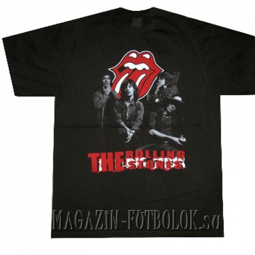 футболка rolling stones group vintage