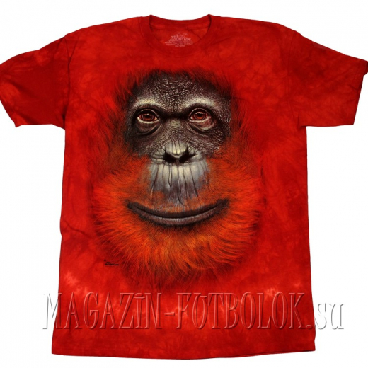 orangutan face футболки с животными 3 д