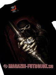 3-d футболка с черепом skull archer