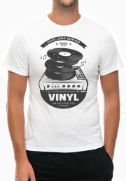 футболка feel sound vinyl