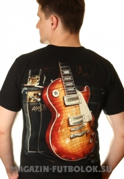 футболка с гитарой gibson les paul