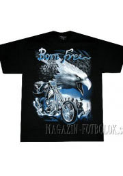 born free футболка с мото символикой