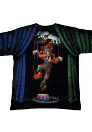 футболка с креативным рисунком evil clown