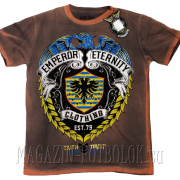 2 Eagle Emblem классная мужская футболка