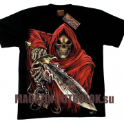 3d футболка skull knight hd