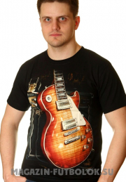 Футболка с гитарой Gibson Les Paul