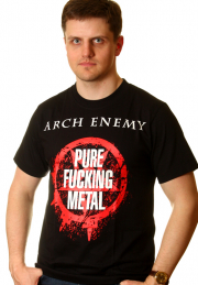 death metal футболка arch enemy