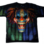 Футболка с креативным рисунком Evil Clown