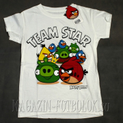 футболка angry birds team star