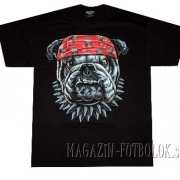 Футболка байкерская Buldog red Bandana