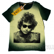 Футболка Bob Dylan зеленая