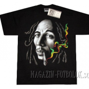 Футболка Bob Marley с сигаретой
