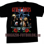 Футболка Guns n Roses skull