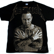 футболка james hetfield metallica черная