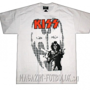 Футболка Kiss White