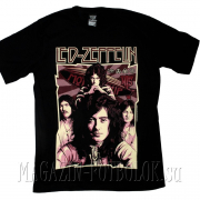 Футболка Led Zeppelin Поп арт