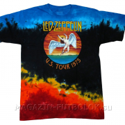 Футболка Led  Zeppelin tour 1975
