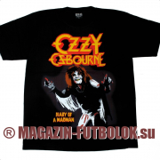 футболка ozzy osbourne diary of madman
