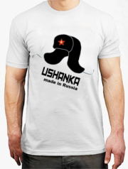 Футболка Сделано в России - Ushanka