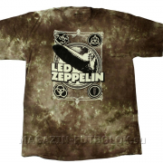футболка zeppelin poster