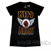 женская футболка kiss army