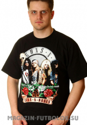 футболка guns n roses group