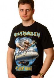 Футболка Iron Maiden  Flight 666