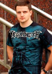 футболка megadeth full print