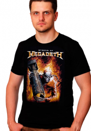футболка megadeth arsenal of megadeth