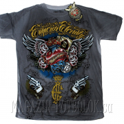 Модная футболка 2 Revolvers-Wings
