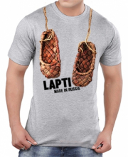 Русская футболка Lapti