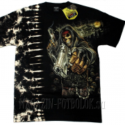 skeleton gangster футболка 3д изображение