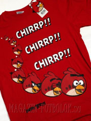 футболка angry birds сhirpp