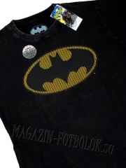 футболка с эмблемой супергероя batman