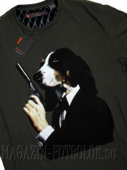 футболка ben sherman dog and gun