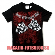 футболка fists - born to be muay thai