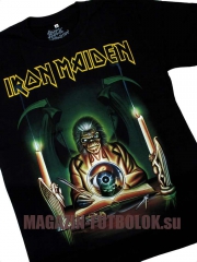 футболка iron maiden candle