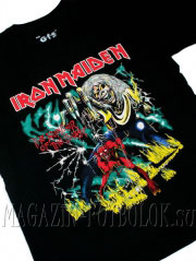 футболка iron maiden number of beast