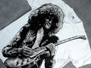 футболка led zeppelin jimmy page white