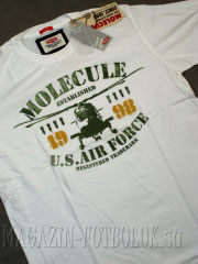 футболка molecule us air force (white)