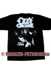 футболка ozzy osbourne diary of madman