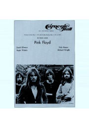 футболка pink floyd carnegie hall