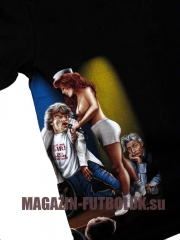 футболка rolling stones комикс