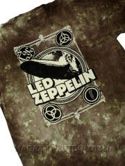 футболка zeppelin poster