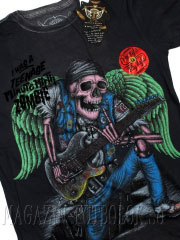 футболка зомби - zombie guitarist