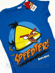 женская футболка angry birds girls speedter