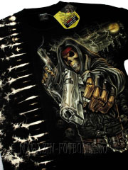 skeleton gangster футболка 3д изображение